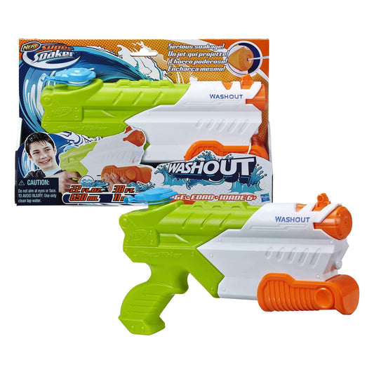 Hasbro Nerf Super Soaker Washout Blaster by