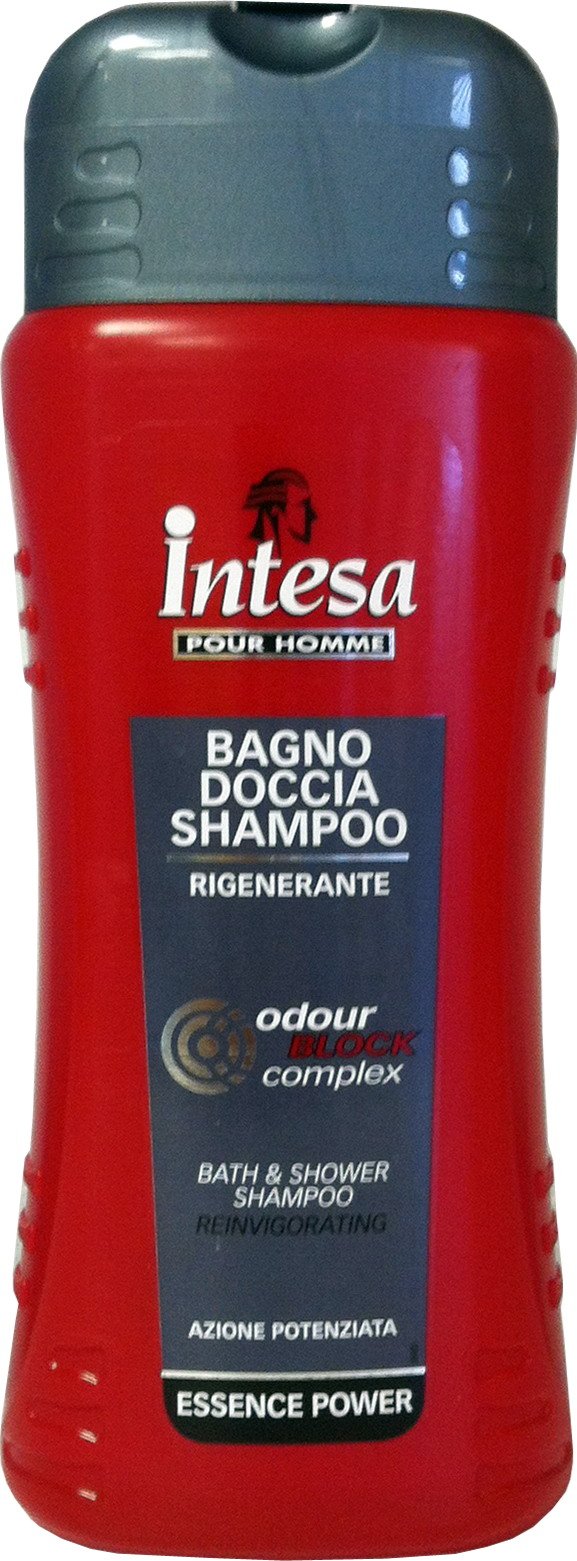 12 x INTESA Bagno Doccia Shampoo Rigenerante Essence Power 500 Ml