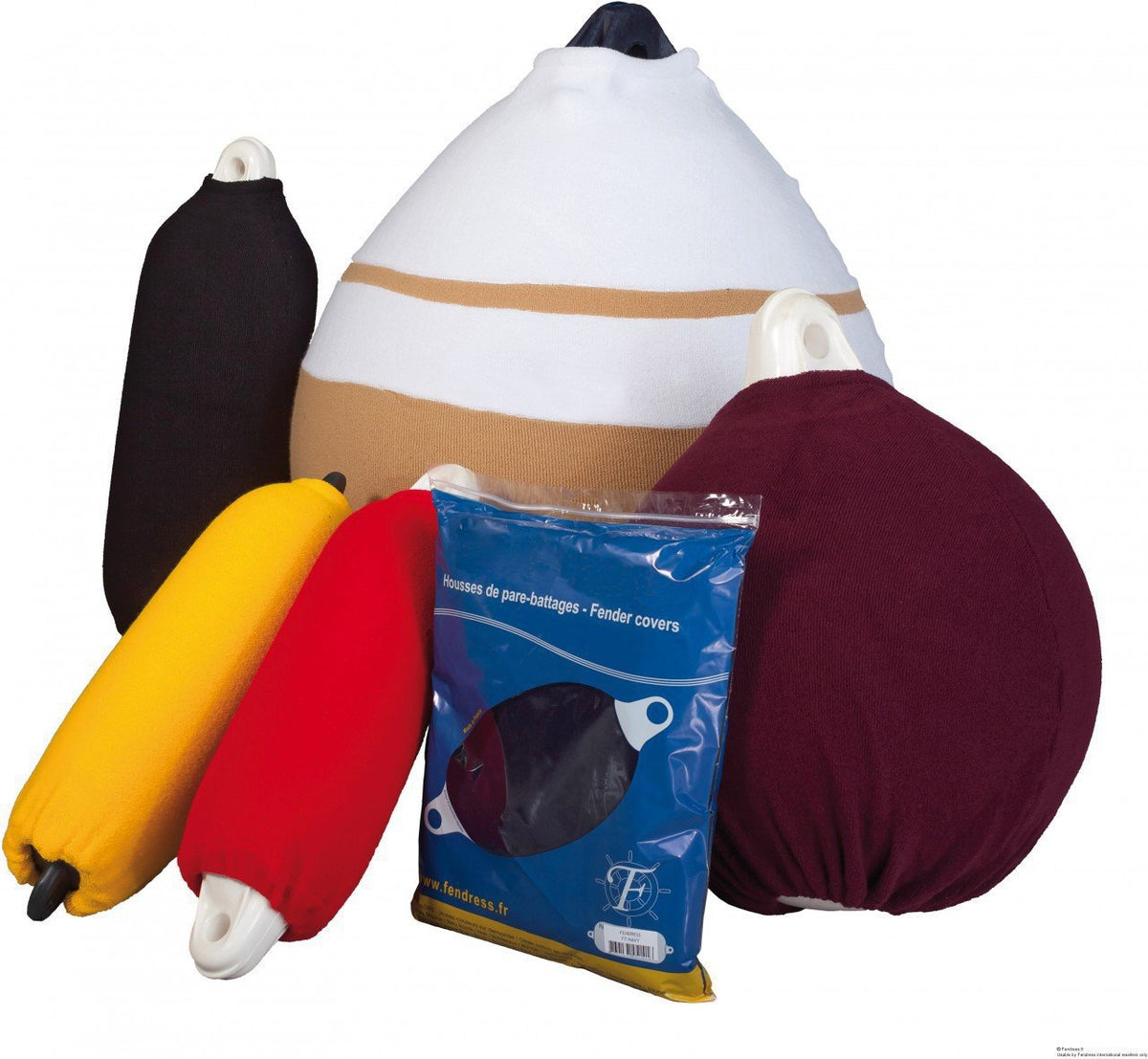 Calze copriparabordo serie A spessore semplice BLU AZZURO A4 (x2) - FENDRESS