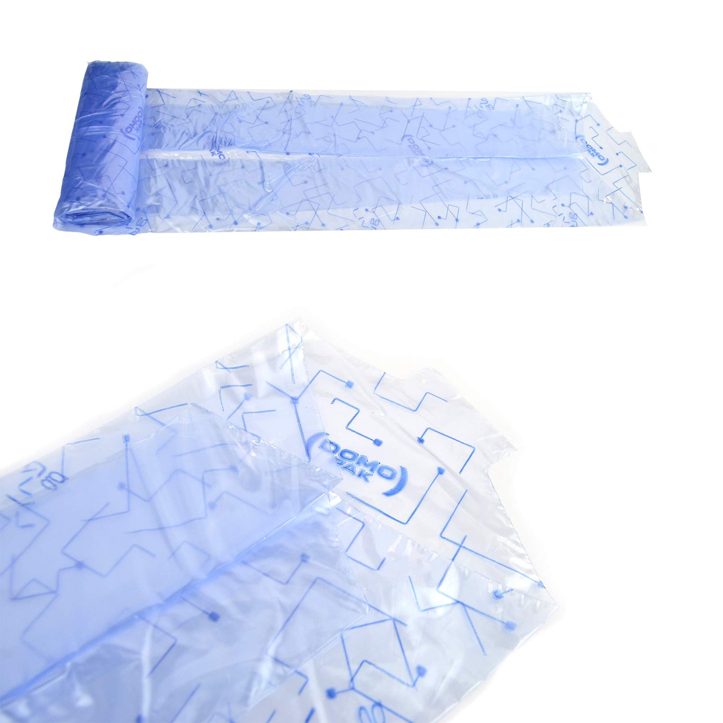 24 x DOMOPAK Custodie Antipolvere Cappotti&Soprabiti 65X140Cm.3Pz