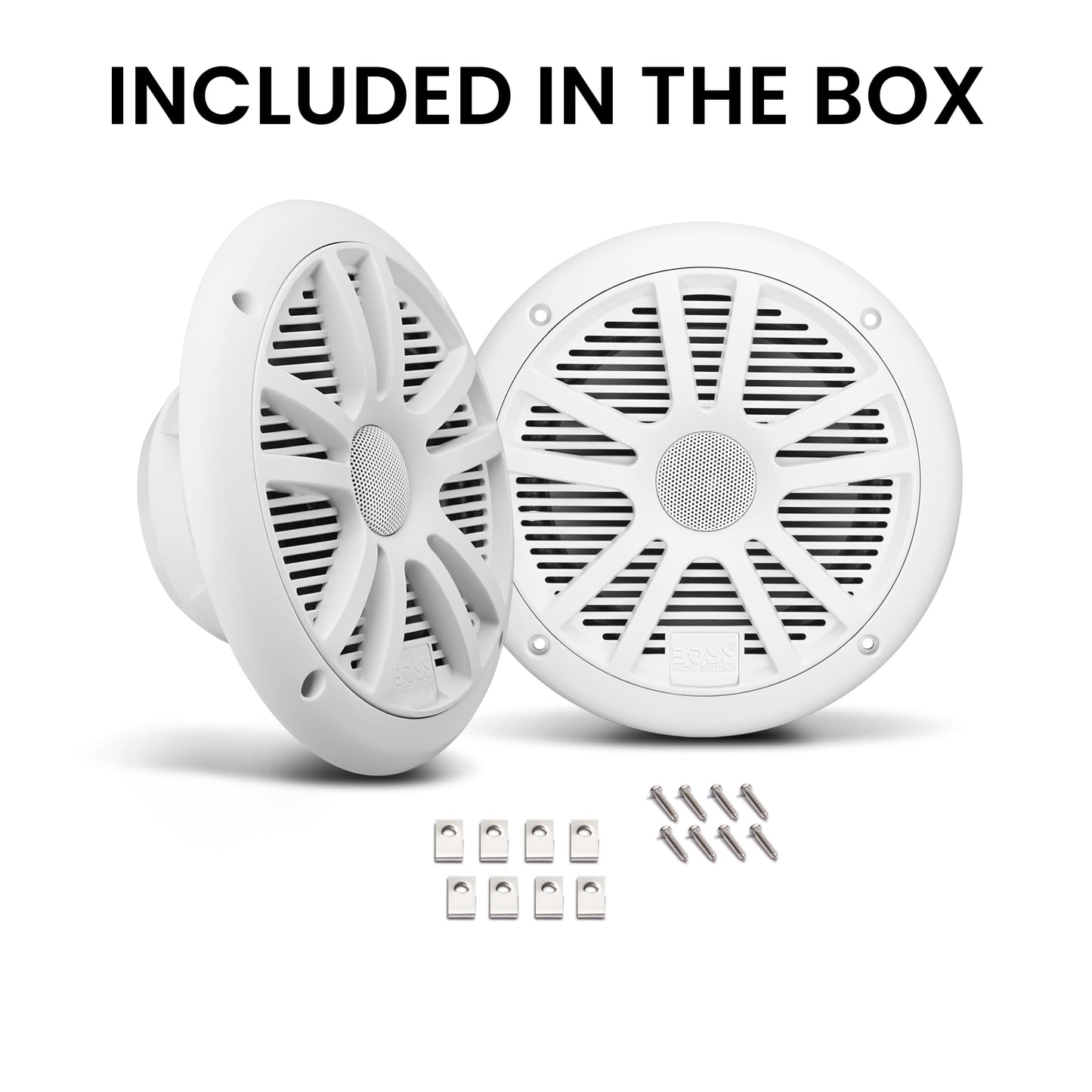 Boss Audio Systems Marine Bianco altoparlante