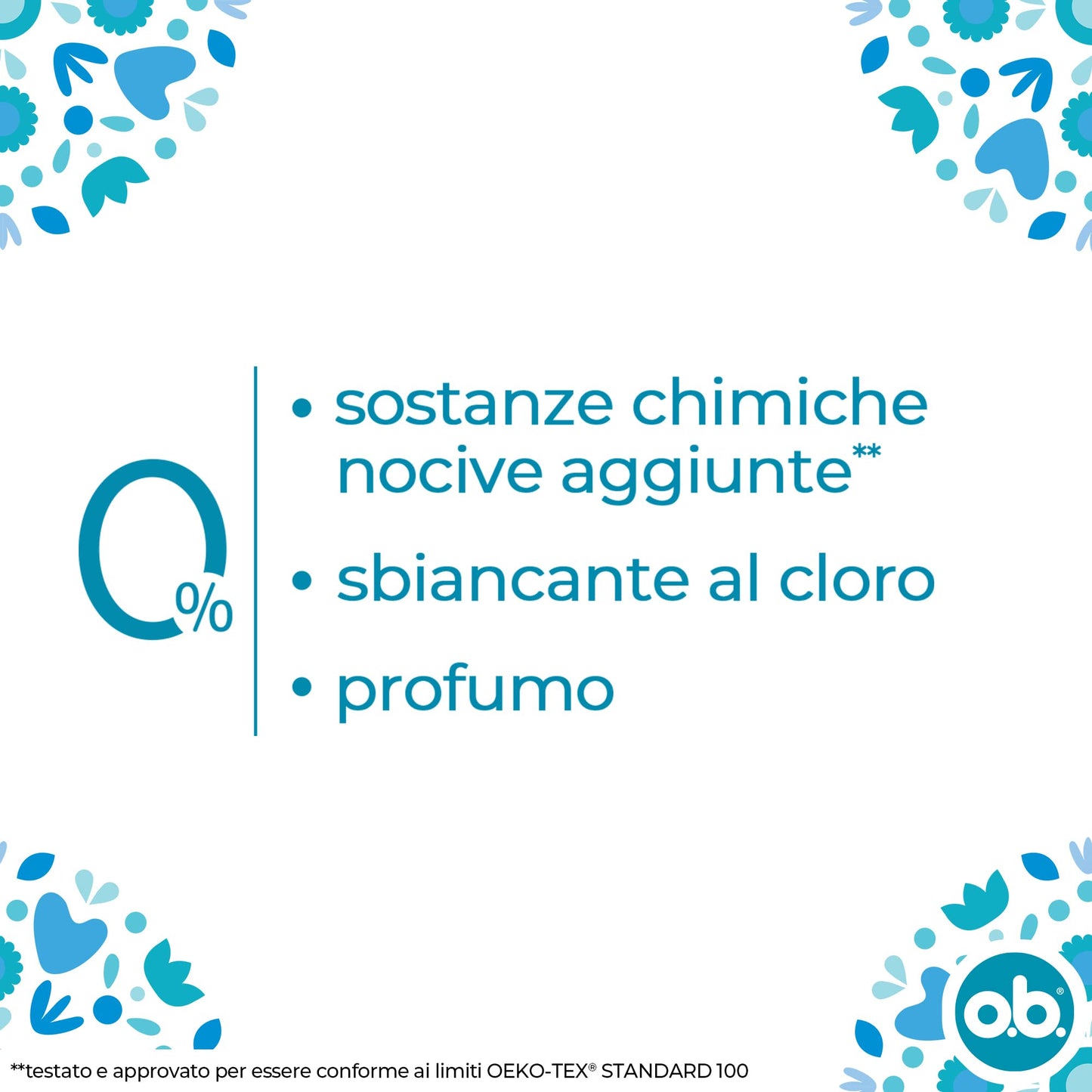 o.b. Assorbenti Interni ProComfort Super Plus, Assorbenti facili da applicare e rimuovere ideali per flusso molto abbondante, Tamponi interni con trama assorbente, 1 confezione da 16 pezzi