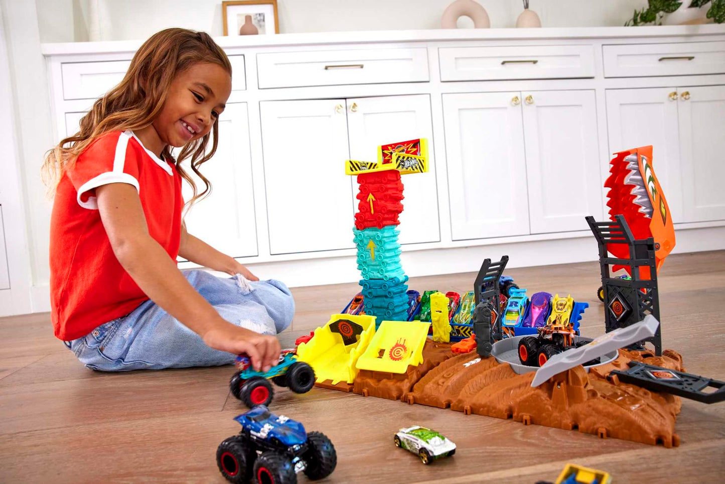 Hot Wheels - Monster Trucks: Playset Arena Smashers