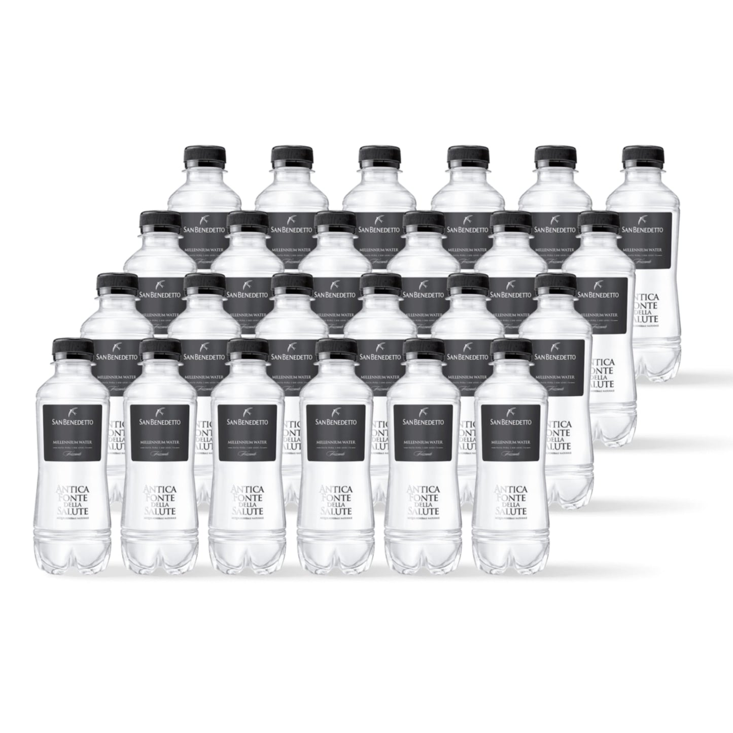 Acqua San Benedetto Frizzante Antica Fonte della Salute | Premium Water | Confezione da 24 Bottiglie in PET da 250ml