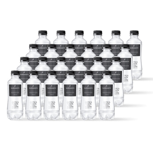 Acqua San Benedetto Frizzante Antica Fonte della Salute | Premium Water | Confezione da 24 Bottiglie in PET da 250ml