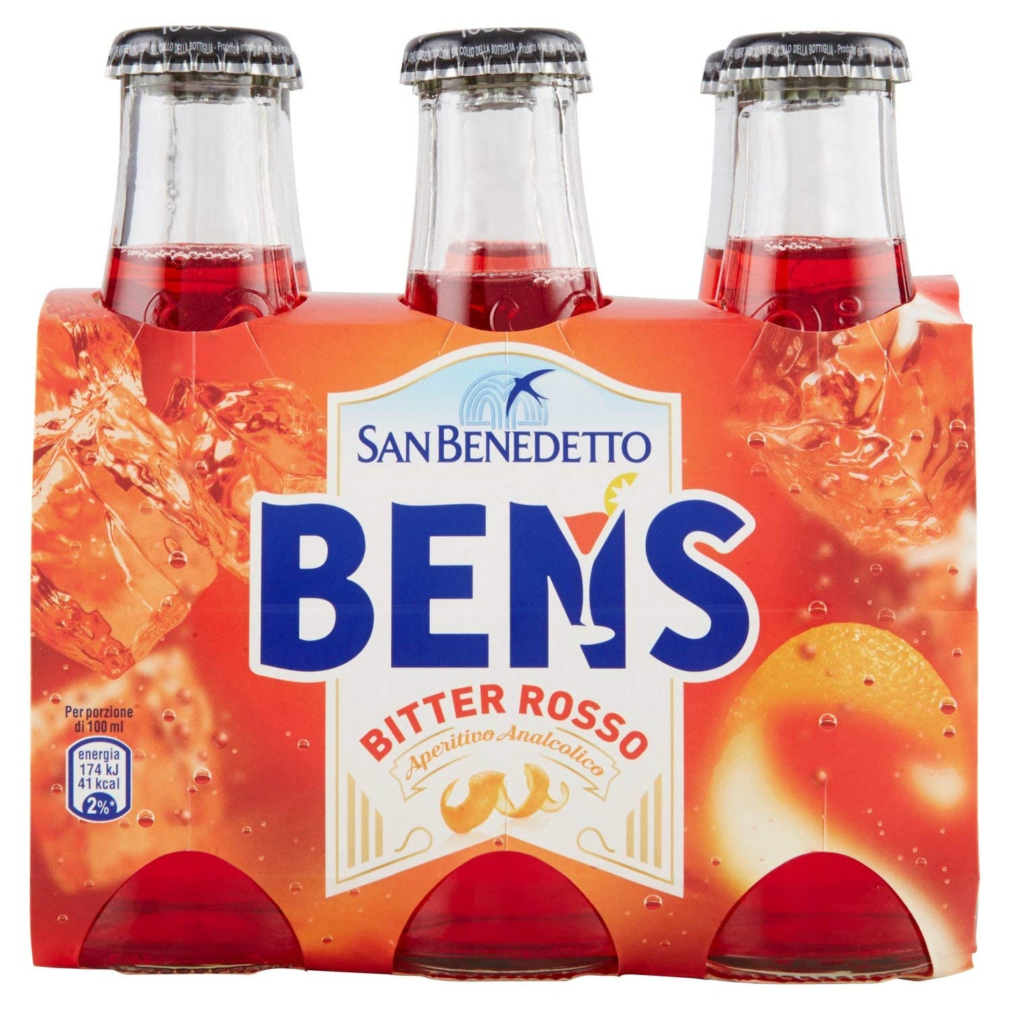 Ben's Bitter Rosso - Confezione da 6 X 100 ml