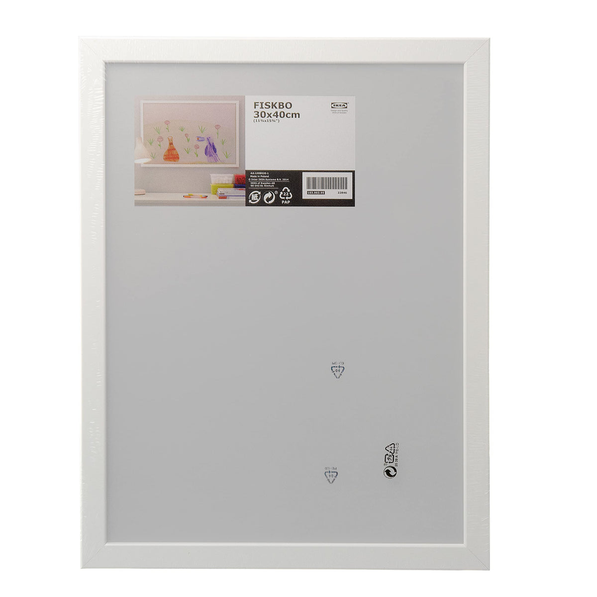 Ikea FISKBO - Cornici per foto, 30 x 40 cm, 103.003.95 - Set di 2