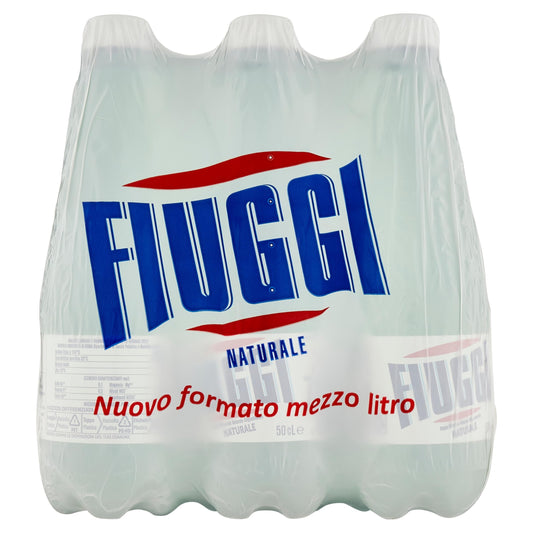 Fiuggi Acqua Naturale, 6 x 0.5L