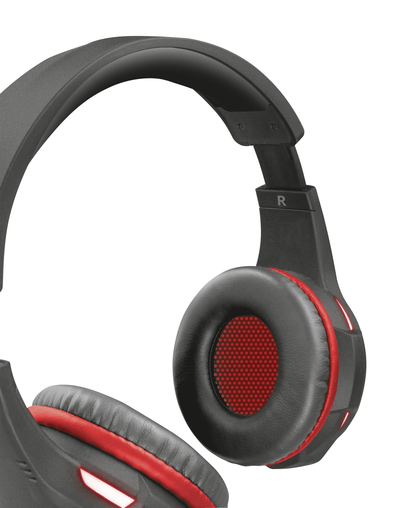 Trust GXT 407 Ravu Cuffie gaming illuminate per PC e Laptop - Nero