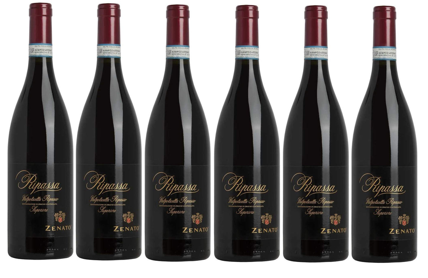 Zenato Ripassa Valpolicella Ripasso Superiore DOC 2017 [ 6 Bottiglie da 750ml ]