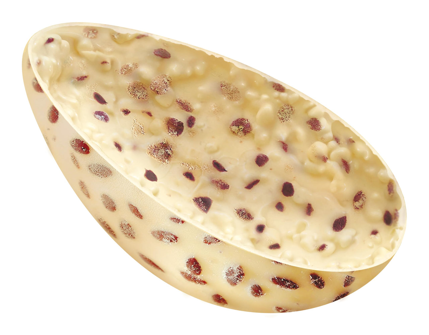 Galatine - Uovo al Cioccolato Bianco con Scaglie di Cioccolato Fondente, 230g