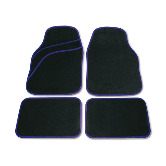 Bottari 14122 Set tappeti per Auto in Moquette, Blu