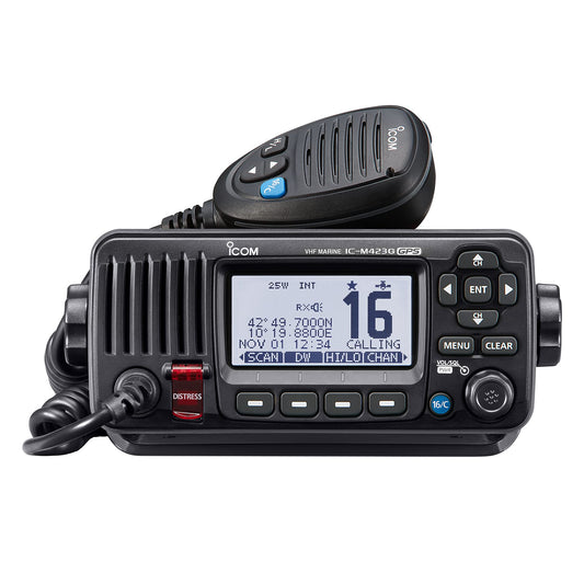 ICOM IC-M423GE GPS INTEGRATO RICETRASMETTITORE VHF NAUTICO DSC IN CLASSE D DSC - IPX7