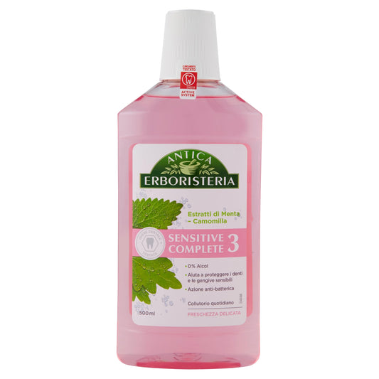 Antica Erboristeria - Collutorio, Denti e Gengive Sensibili, Aloe Vera - 500 ml