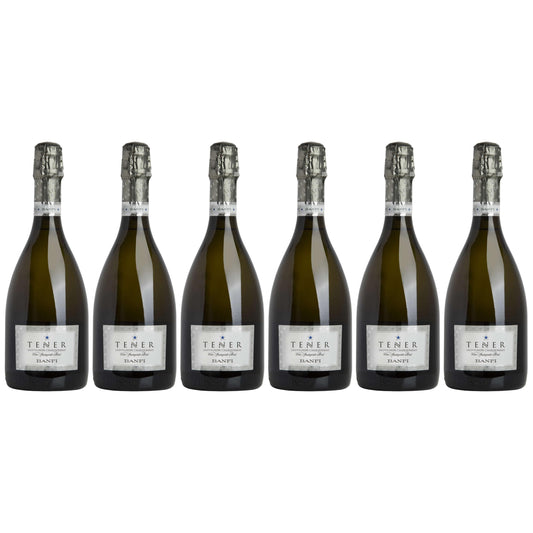 Banfi | Tener Vino Spumante Brut | Sauvignon Chardonnay | Confezione da 6 Bottiglie | 75cl