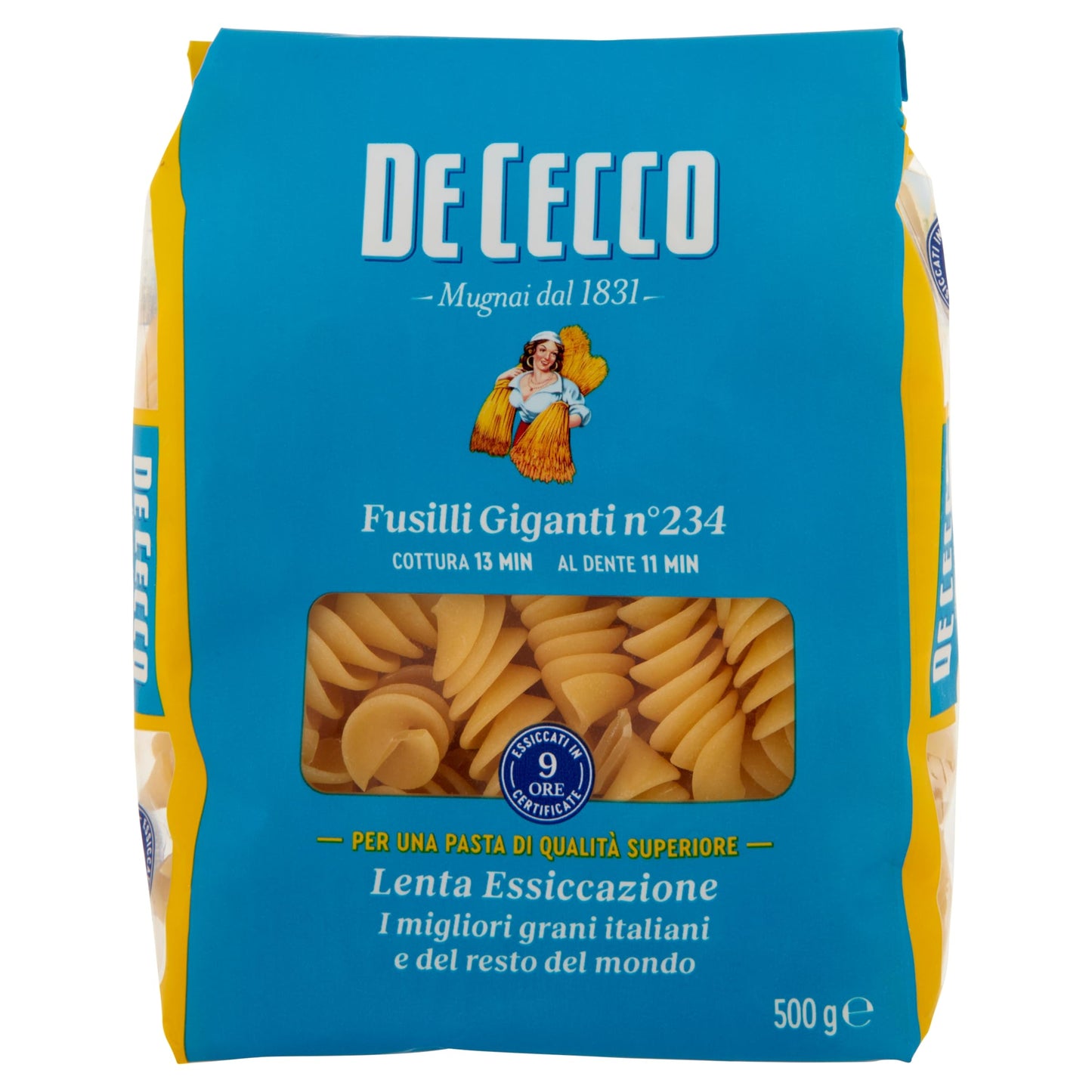 DE CECCO FUSILLI GIGANTI N.234 GR 500 X 10