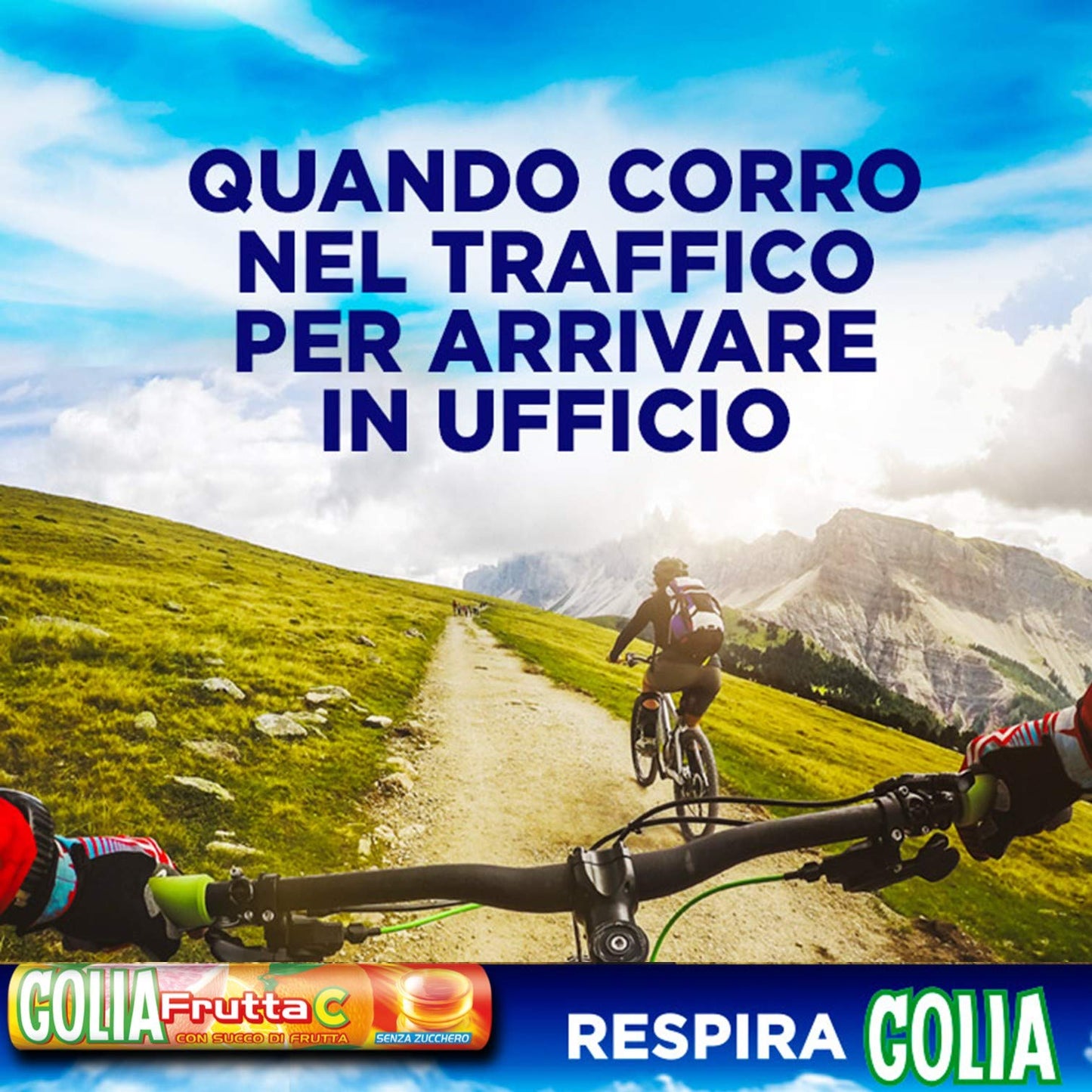 Golia Frutta C, Caramelle Dure Ripiene Gusto Agrumi, Senza Zucchero e Senza Glutine, con Vitamina C, Confezione da 24 Roll