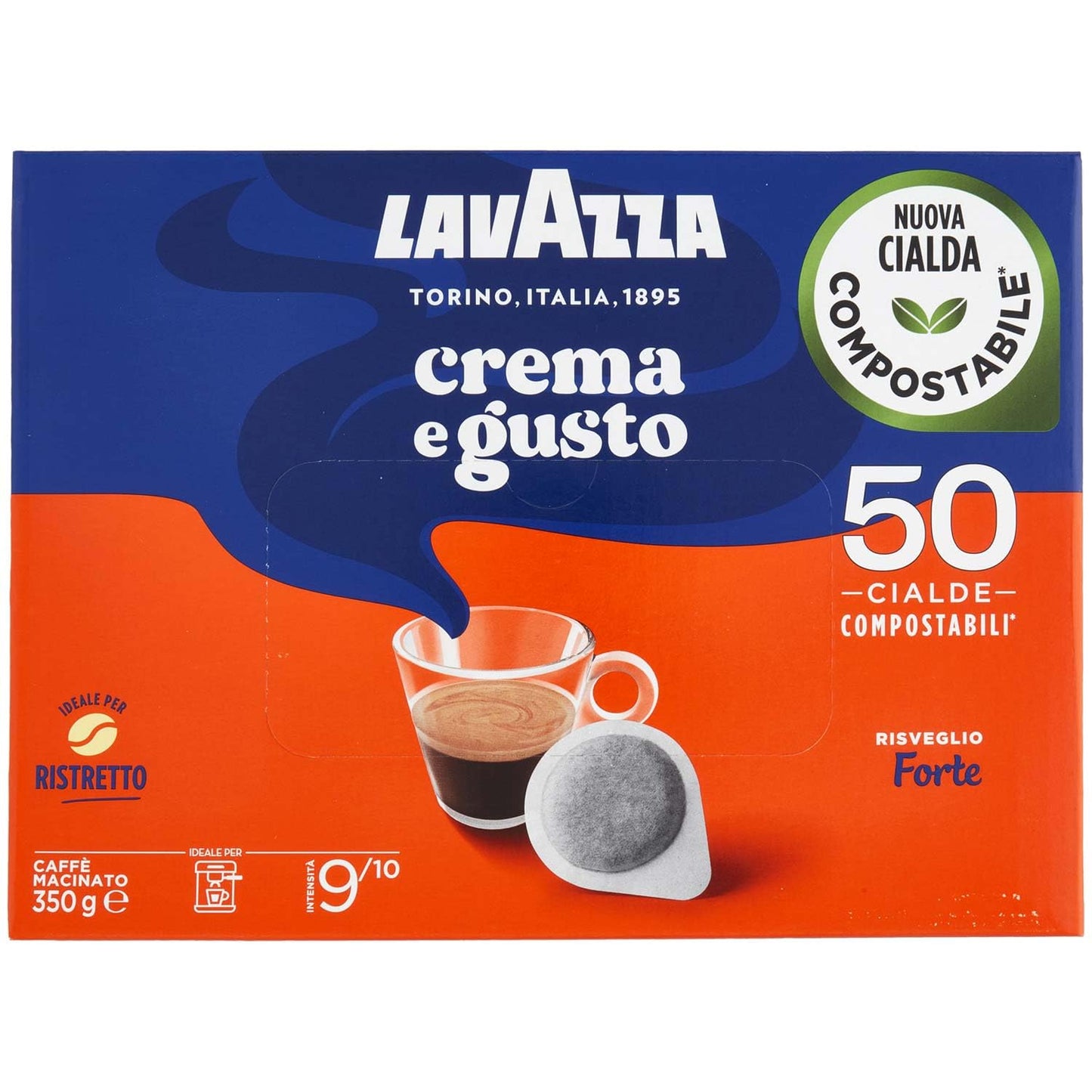 Lavazza Caffe' In Cialde Crema&Gusto Forte 50c, 350g