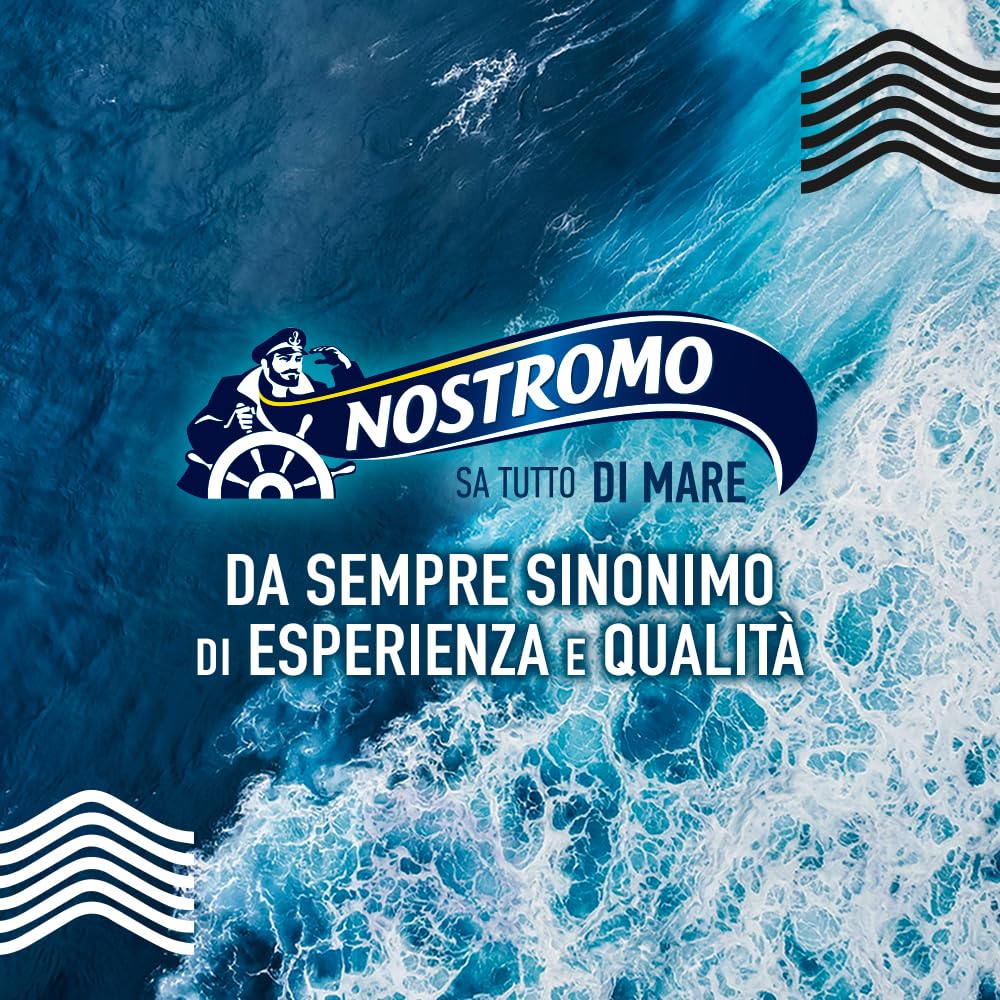 Nostromo - Tonno al naturale, 60 lattine da 65 gr. Formato scorta da 10 confezioni. Zero grassi, già sgocciolato, pronto da gustare.