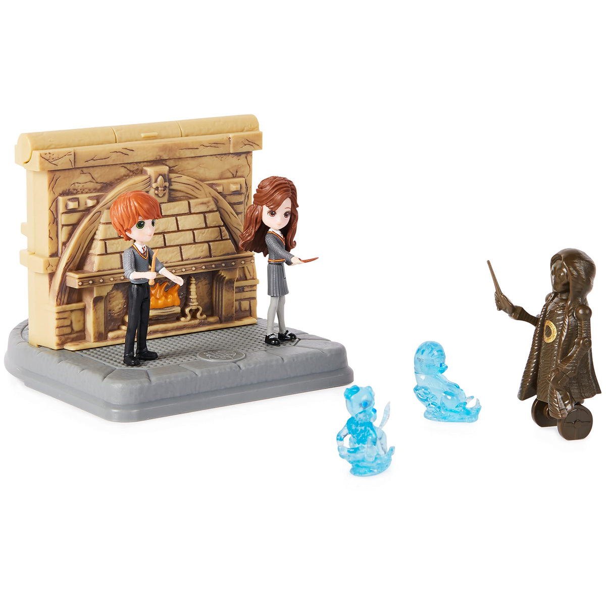 Wizarding World, set Stanza delle Necessità 2 in 1 con 2 bambole articolate e 3 accessori, collezione Harry Potter, giocattoli per bambini dai 5 anni in su