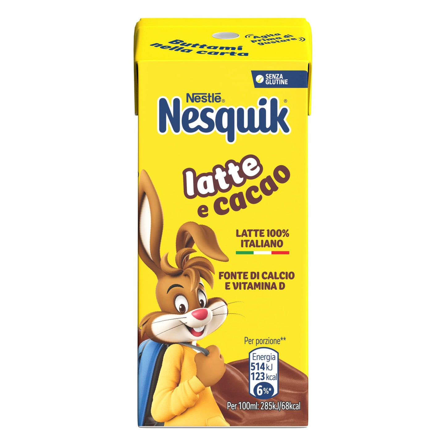 NESQUIK Pronto da Bere Latte e Cacao 24 Brick da 180ml (4,32L)