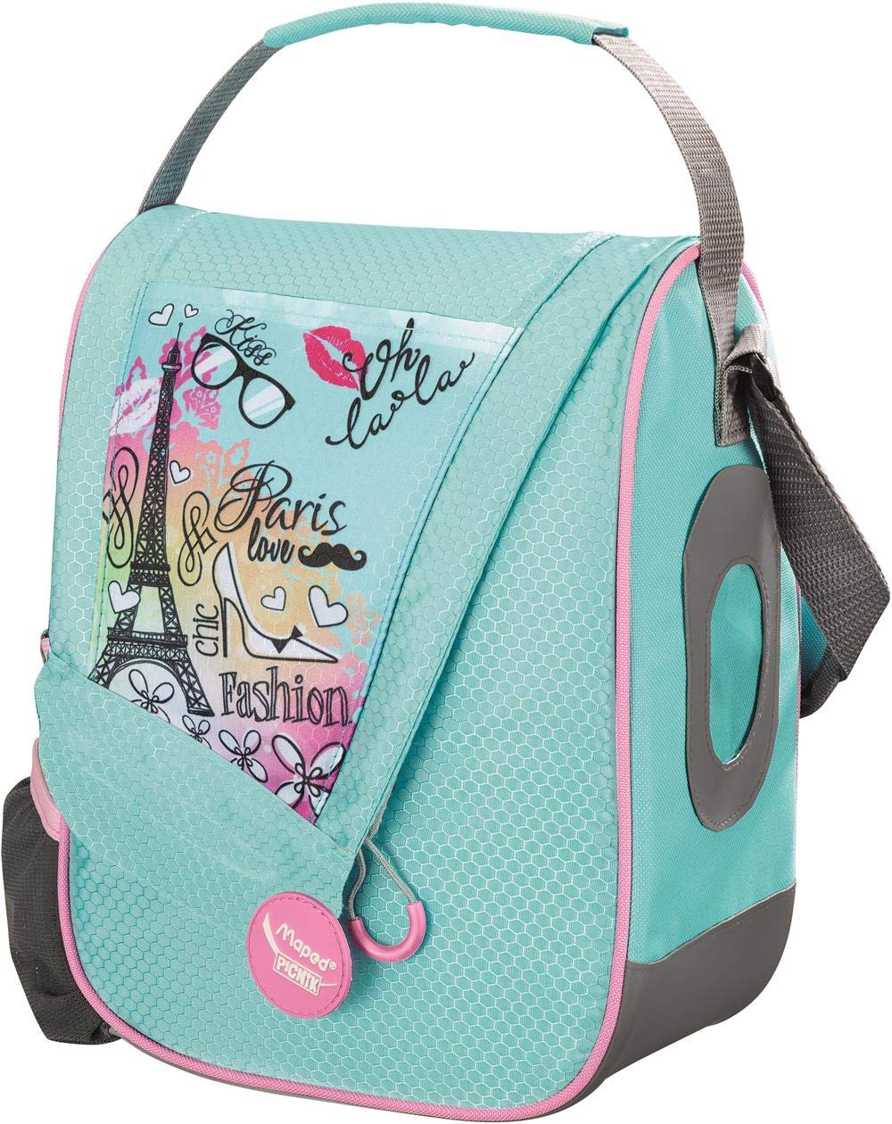 Maped Zainetti Porta Vivande Zainetto per Bambini, 5,5 lt., Paris Fashion