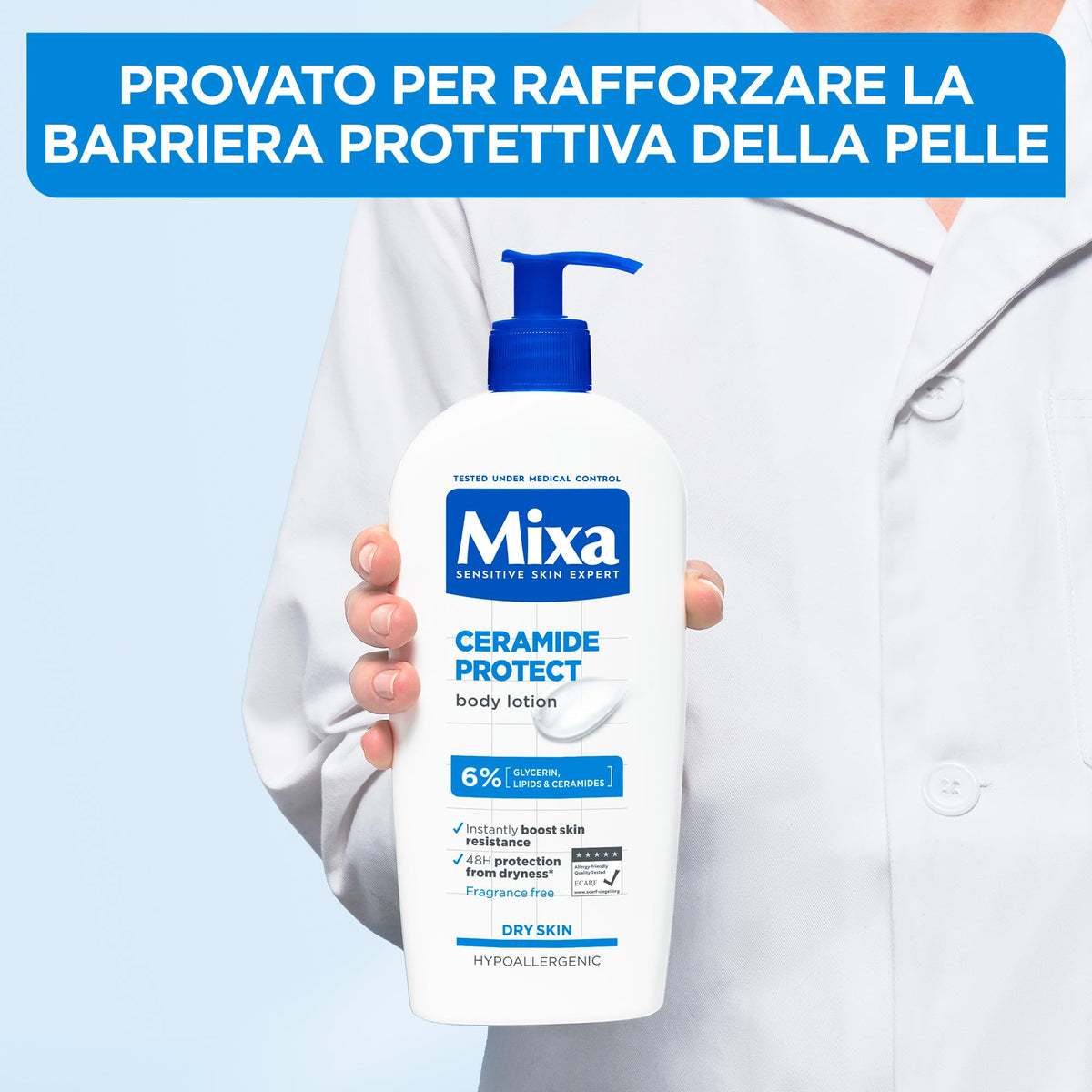 Mixa Ceramide Protect Lozione idratante rinforzante 250 ml