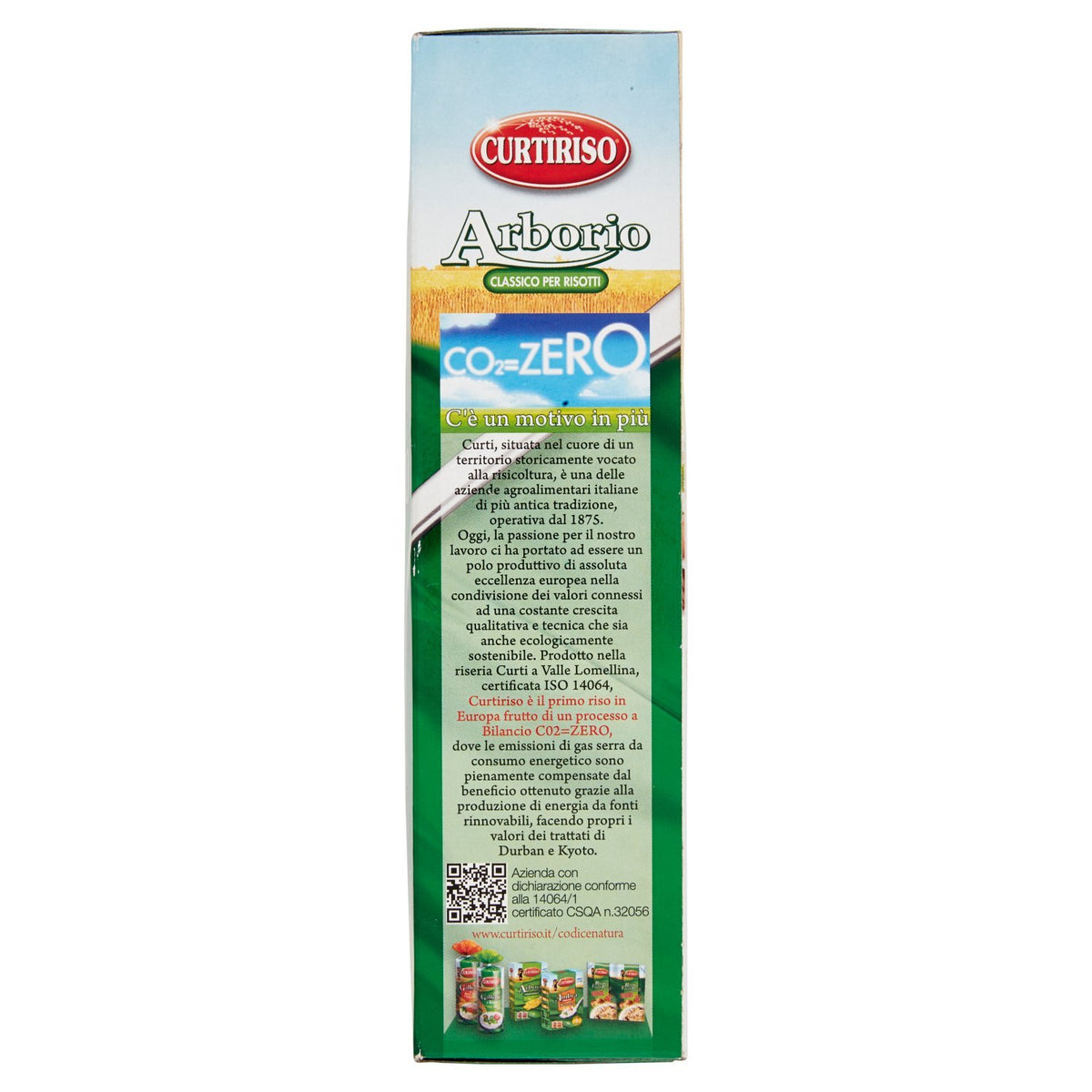 Curtiriso Riso Arborio per Risotti, 2 x 500g