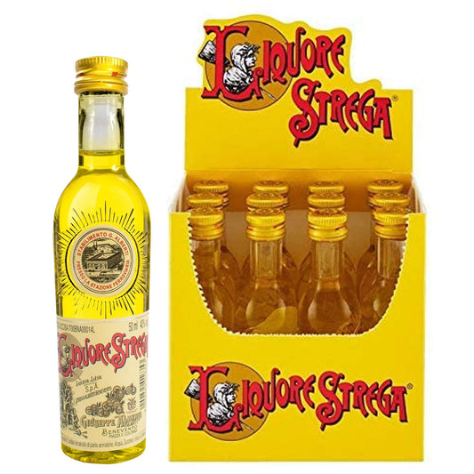 LIQUORE STREGA ALBERTI MIGNON 50ML X 12 BOTTIGLIE ERBE DIGESTIVO COCKTAIL