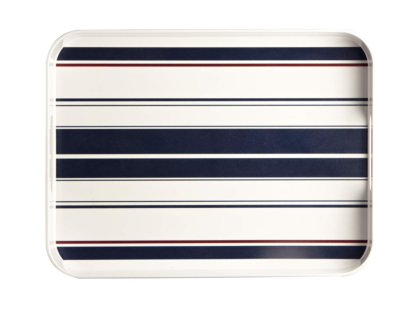 Marine Business Monaco – Pirofila Rettangolare, melamina, Colore: Bianco, Blu e Rosso