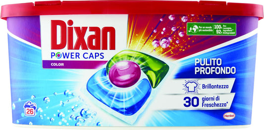 DIXAN PowerCaps Color 26pz (364g)