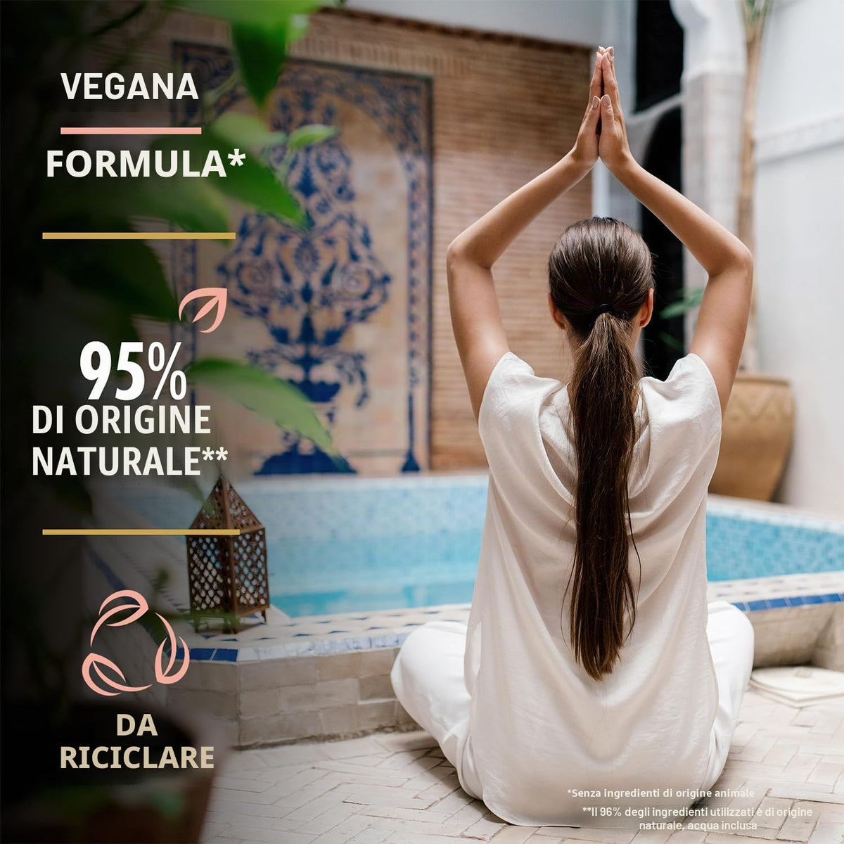 Tesori d'Oriente Hair Program - Olio per capelli Ayurveda, 50 ml, aromatico con frutti di Amla e patchouli, idratante e lucentezza per capelli secchi, rituale benessere per corpo e sensi