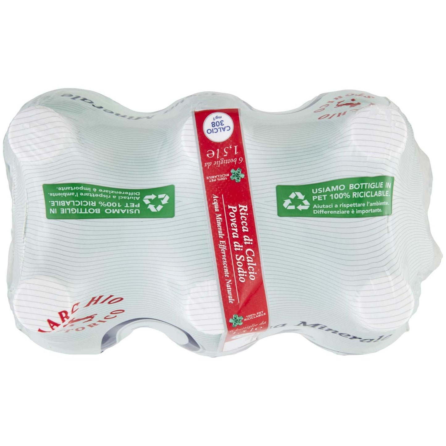 Lete Channel Acqua Minerale Effervescente Naturale - 6 x 1.5 L