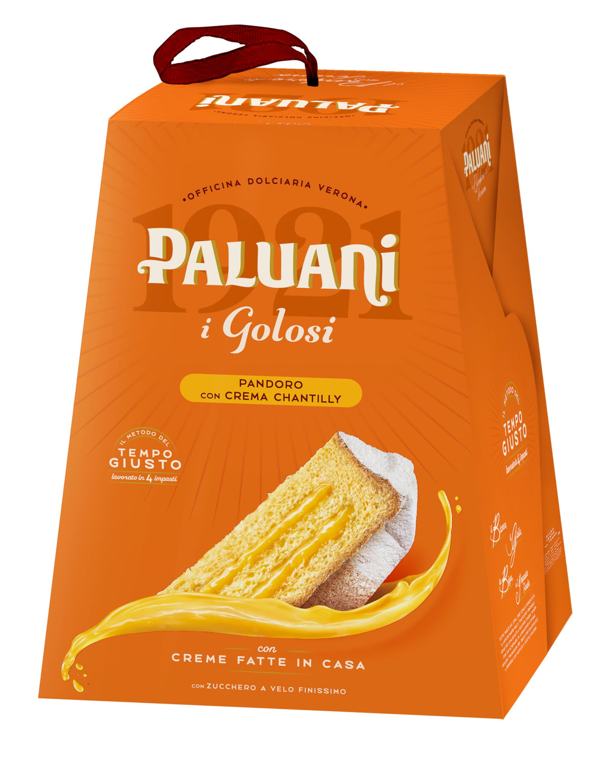 Paluani - Pandoro Farcito Crema Chantilly - 750 gr