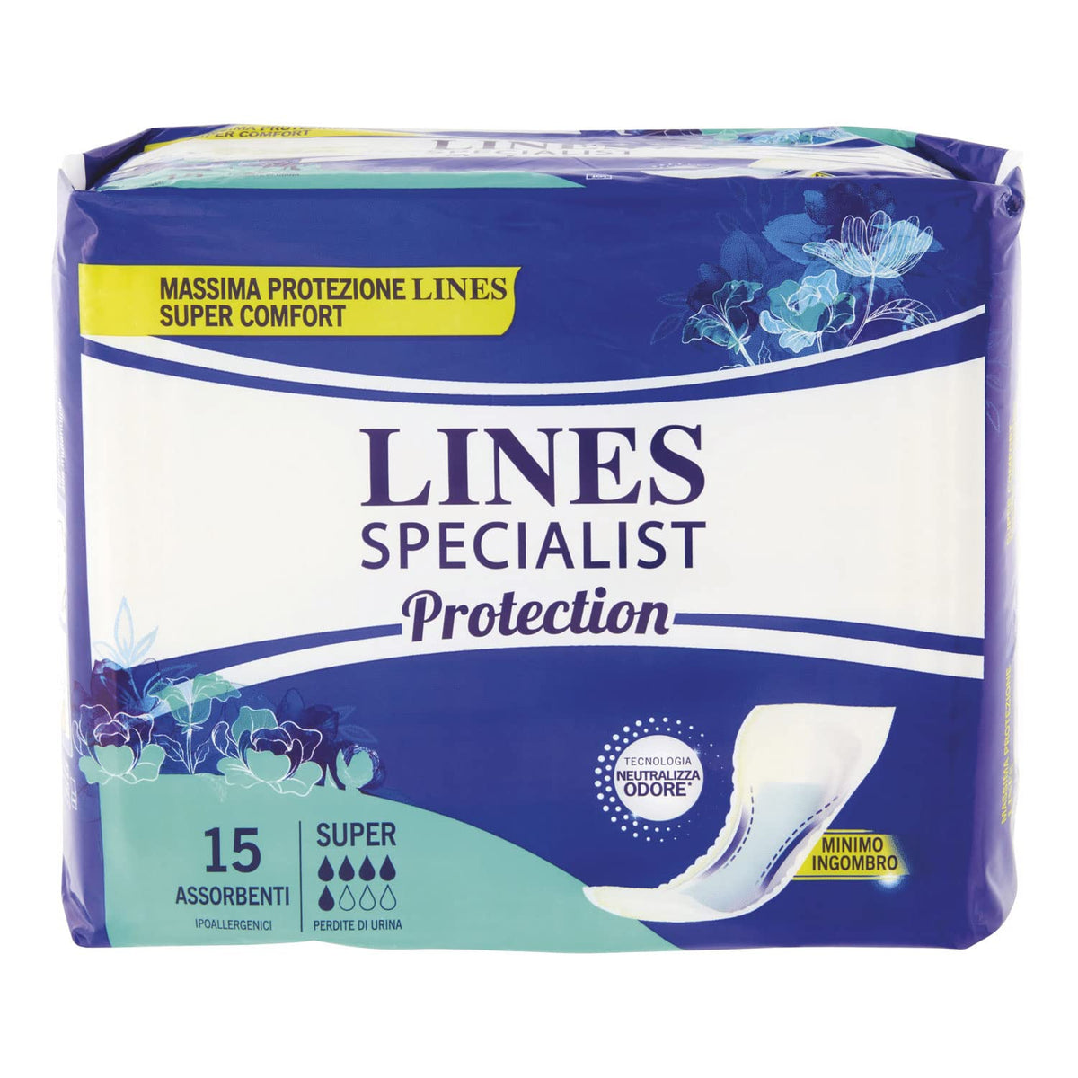 Protegge slip della marca Lines ideale per unisex adulto