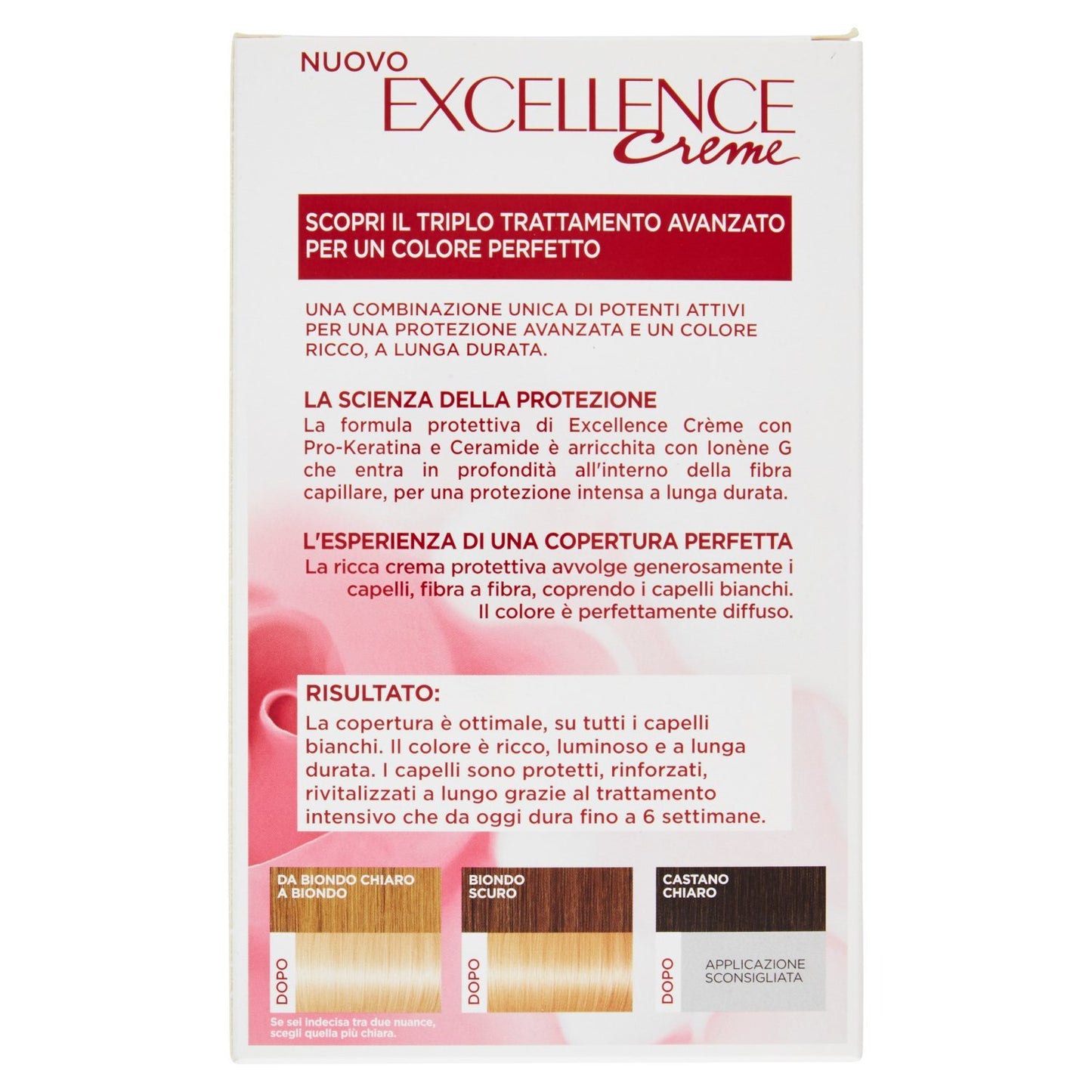 l'Oréal Paris Excellence Crema Colorante Triplo Trattamento Avanzato, 01 Biondo Ultra Chiaro Naturale - 1 Pacco