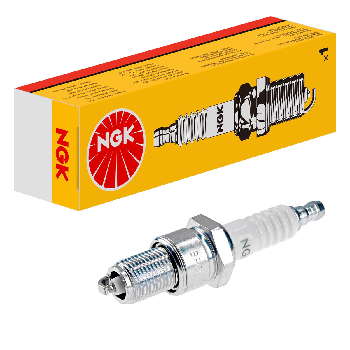 Candela di accensione NGK BP6EY-11, 4128 | Yellow Box | 1 pezzo
