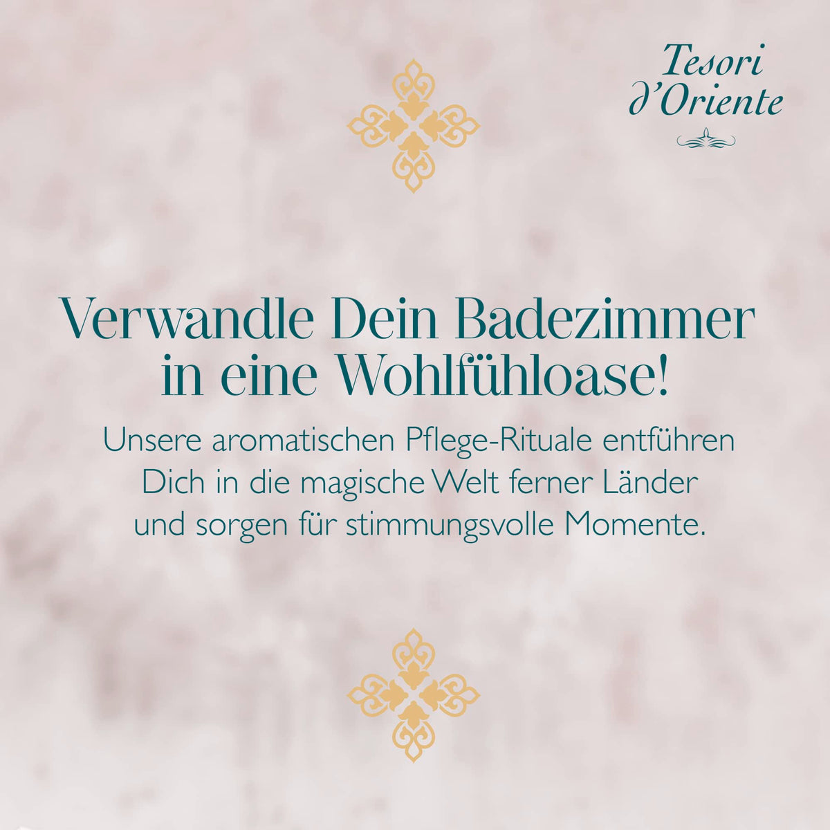 TESORI D'ORIENTE d'Oriente - Bagno in crema Byzantium, 500 ml, aromatico con rosa nera e labdano per la cura del corpo e dei sensi