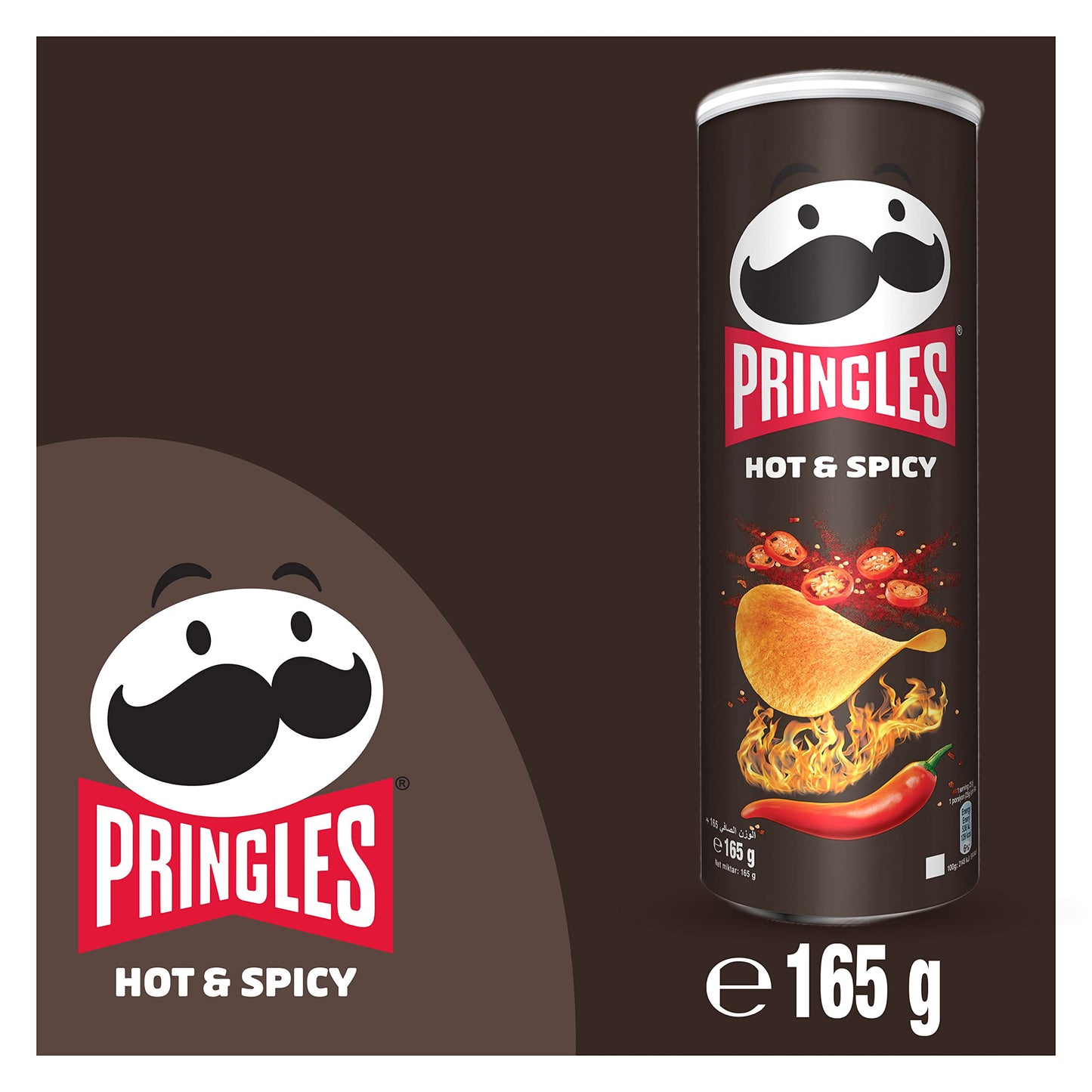 Pringles Hot e Spicy, 165g