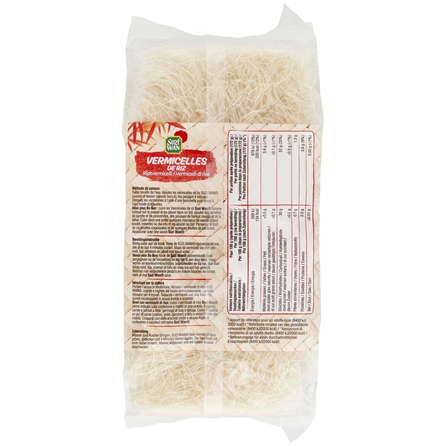 Suzi Wan Vermicelli Di Riso, 250g