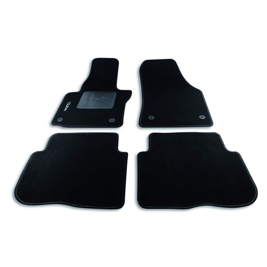 Bottari 39105 Set Tappeti Auto su Misura in Moquette per Modello Touran produzione dal 2010 al 2015 , Nero, 4 Pezzi