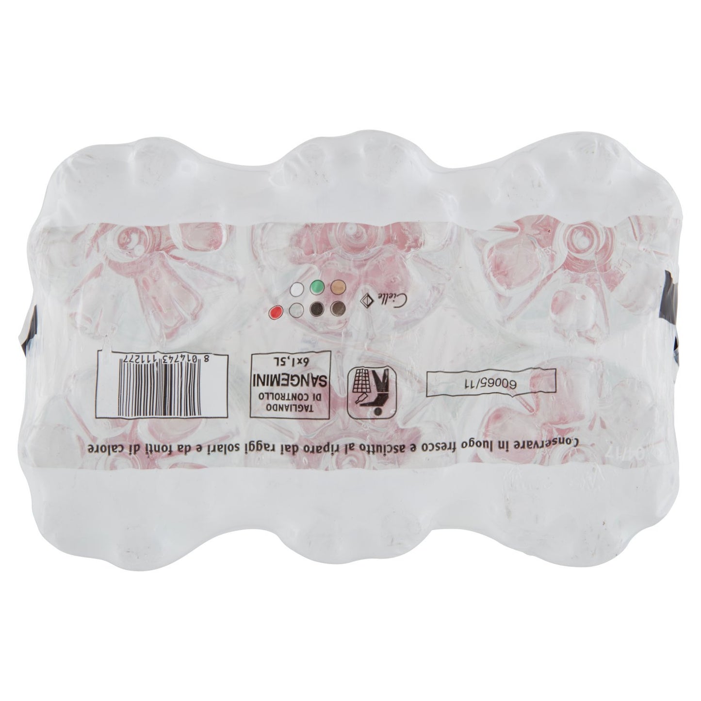 Sangemini Acqua Minerale Naturale - Confezione da 6 Bottiglie x 1.5 l