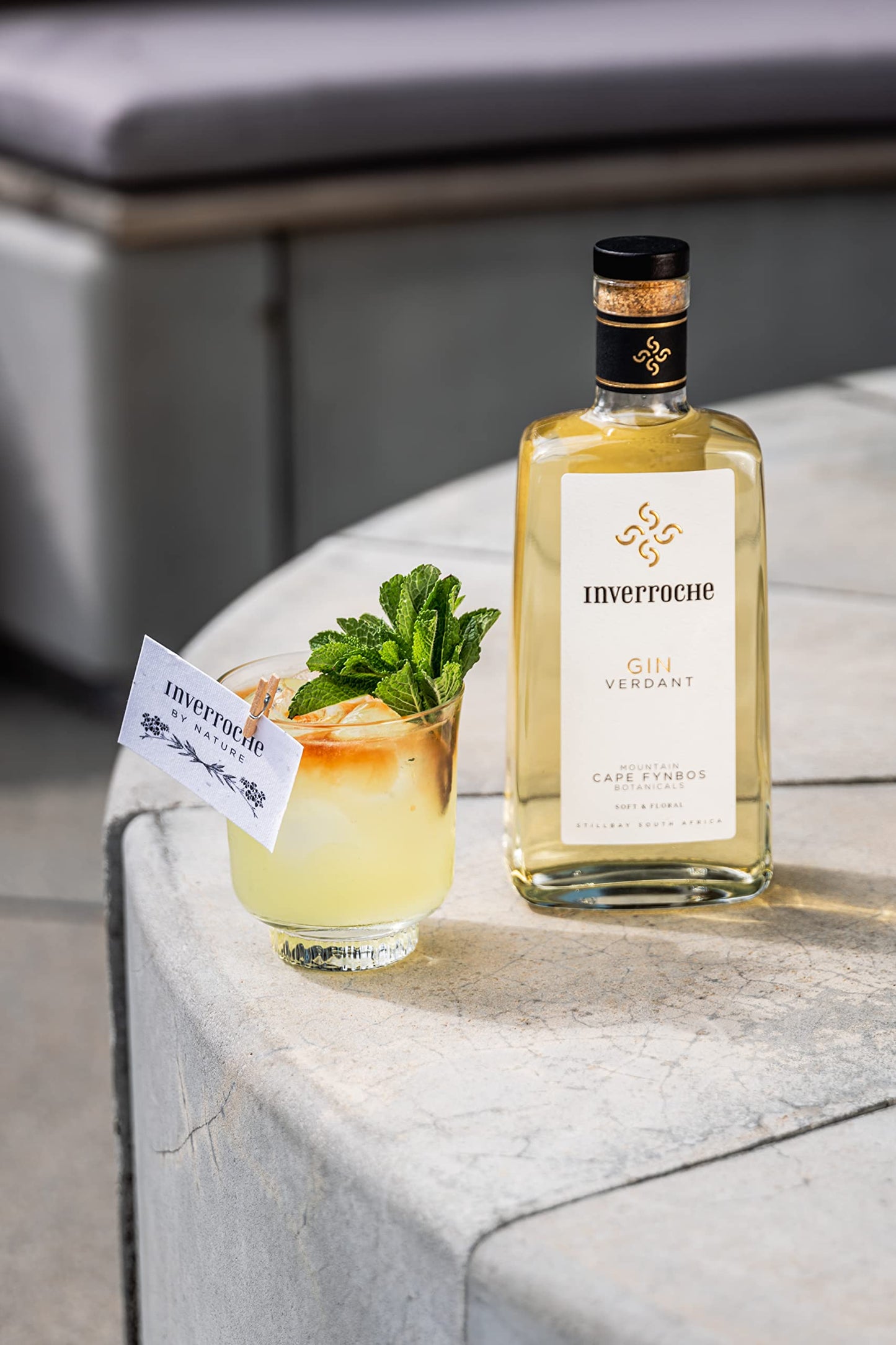 Inverroche Verdant Gin, Super-preium Gin dal Sud Africa, vol 43%, 70CL