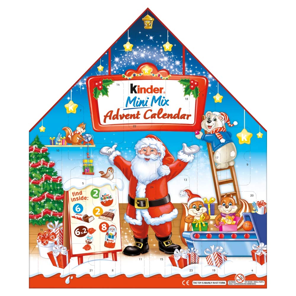Kinder Maxi Calendario Dell'avvento Chalet, 351g