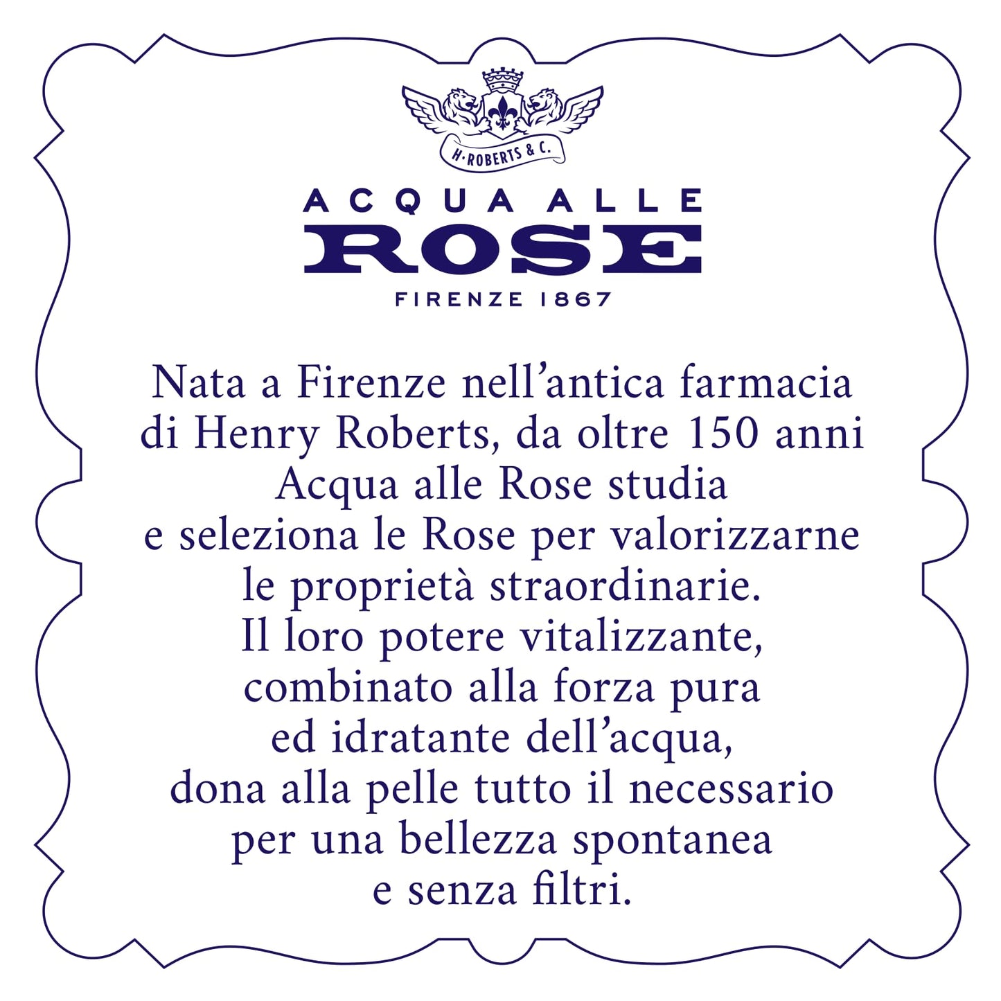 Acqua alle Rose, Maschera Viso in Tessuto Lenitiva Idratante Intensiva con Estratto di Rosa Chinensis, Ideale per le Pelli Sensibili o Secche, con Vitamina B5 Lenitiva, Nutre e Reidrata, Monouso 1 pz