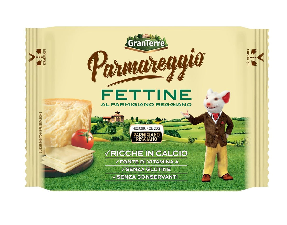 Parmareggio Gustose Fettine al Parmigiano Reggiano, 150 Gr.