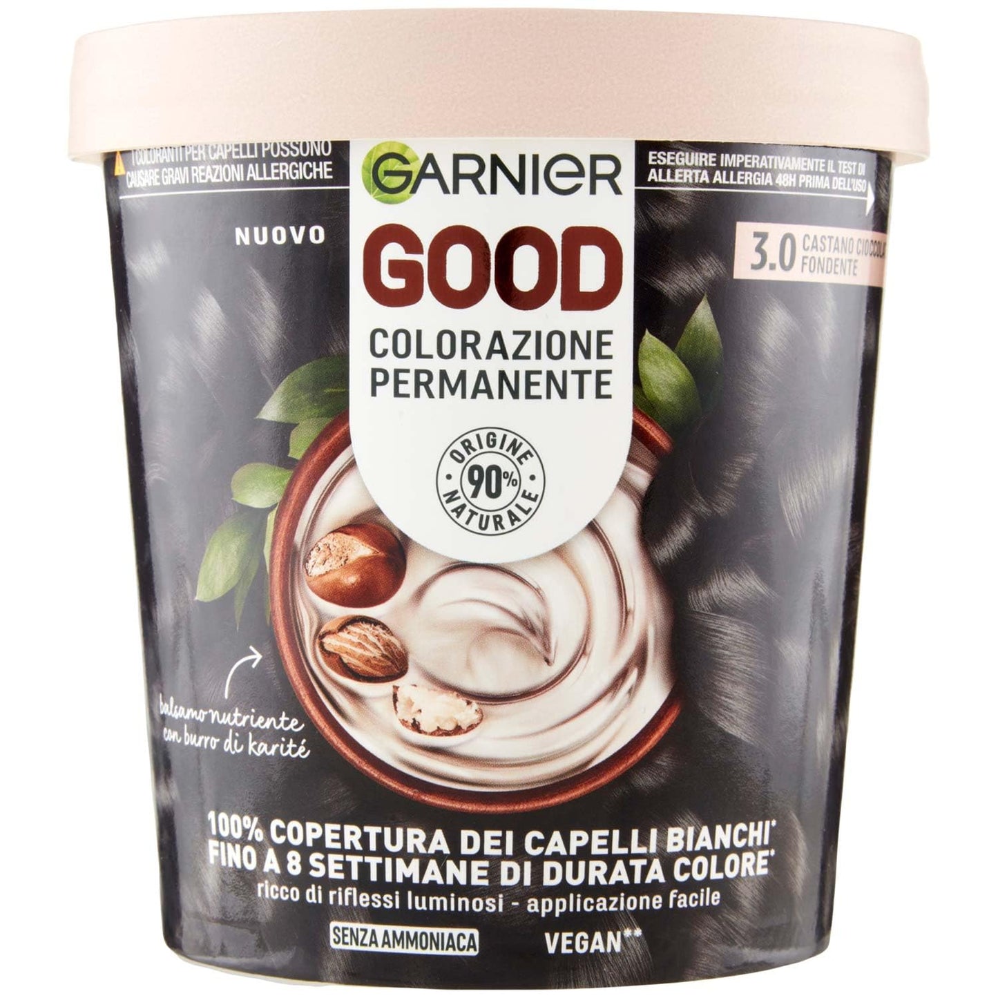 Garnier Tinta Capelli Good Castano Cioccolato Fondente, 1pz