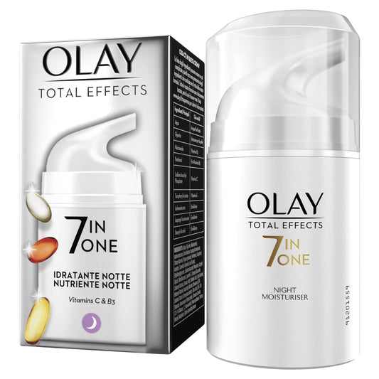 OLAY Total Effects 7in1 Idratante Notte Con VItamina B3, 50ml