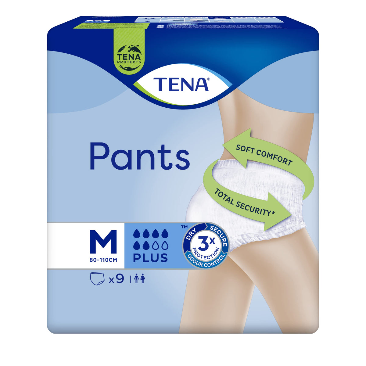 Tena - Mutande Assorbenti, Medium, 9 Mutande