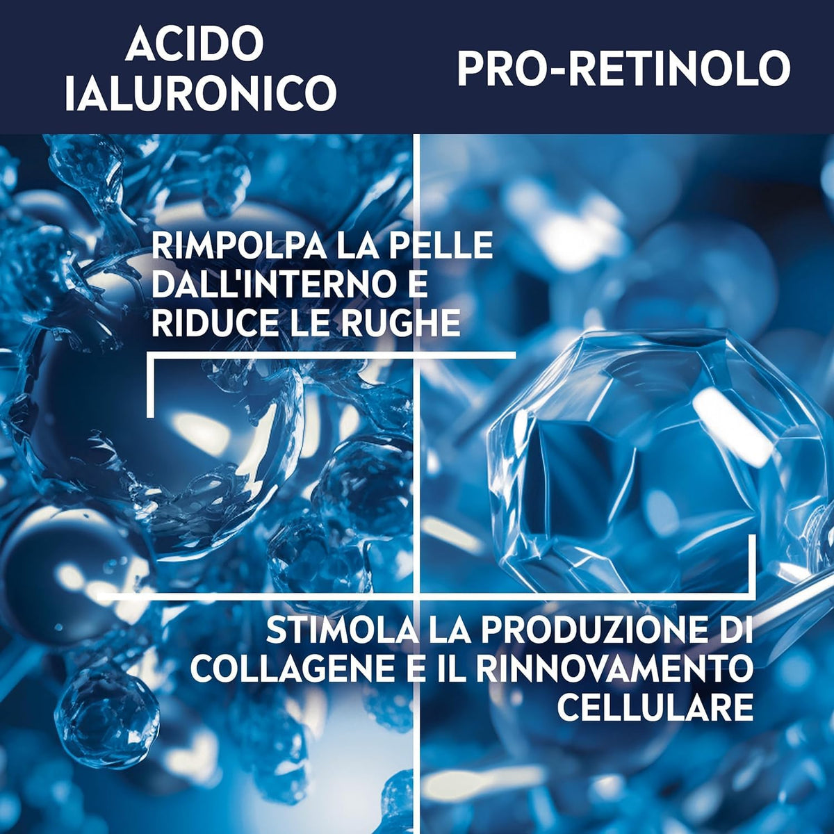 NIVEA MEN Anti-Age Hyaluron Hydro Gel Viso Uomo 50ml, Crema Viso uomo in gel per pelli mature, Crema viso acido ialuronico in gel idratante, rivitalizzante e rinfrescante